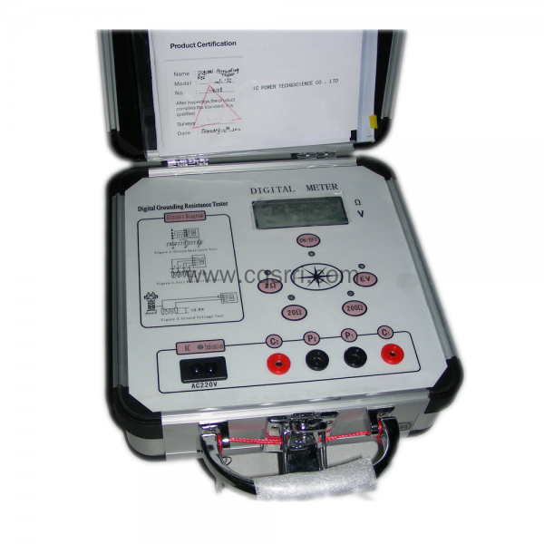 SR-DER-II Digital Earth Resistance Tester